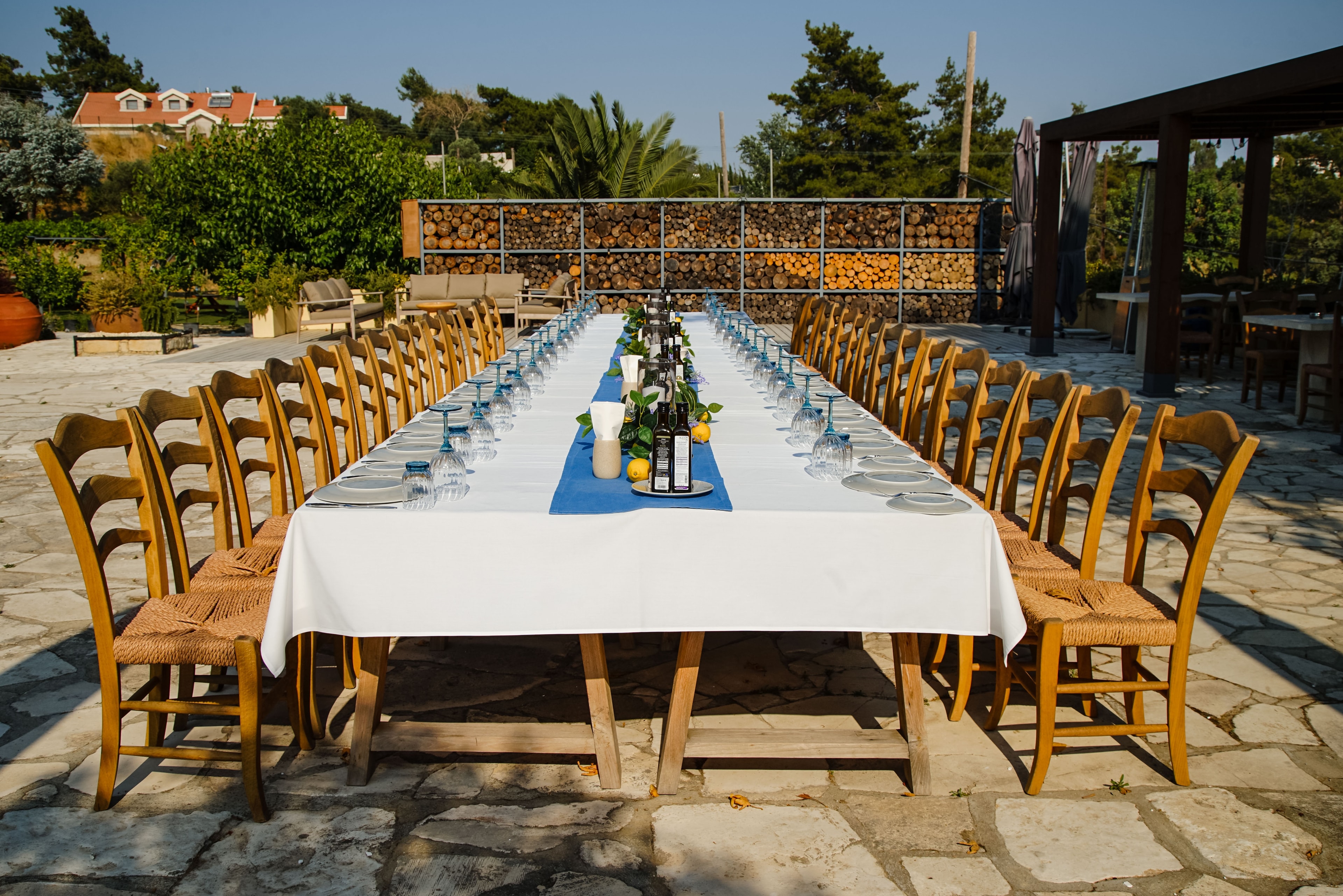 Long Banquet Table