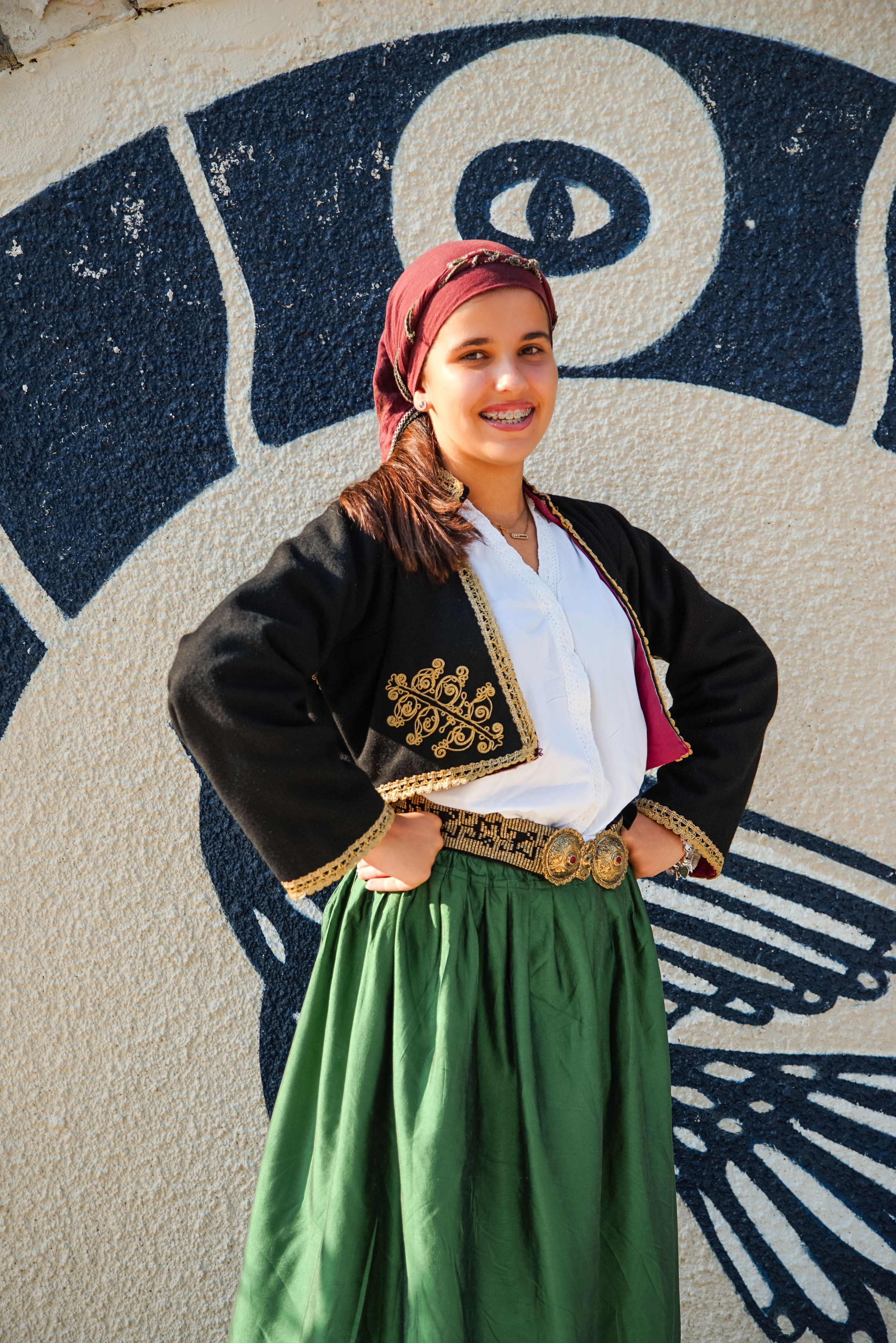 Traditional Cypriot Costume — Green