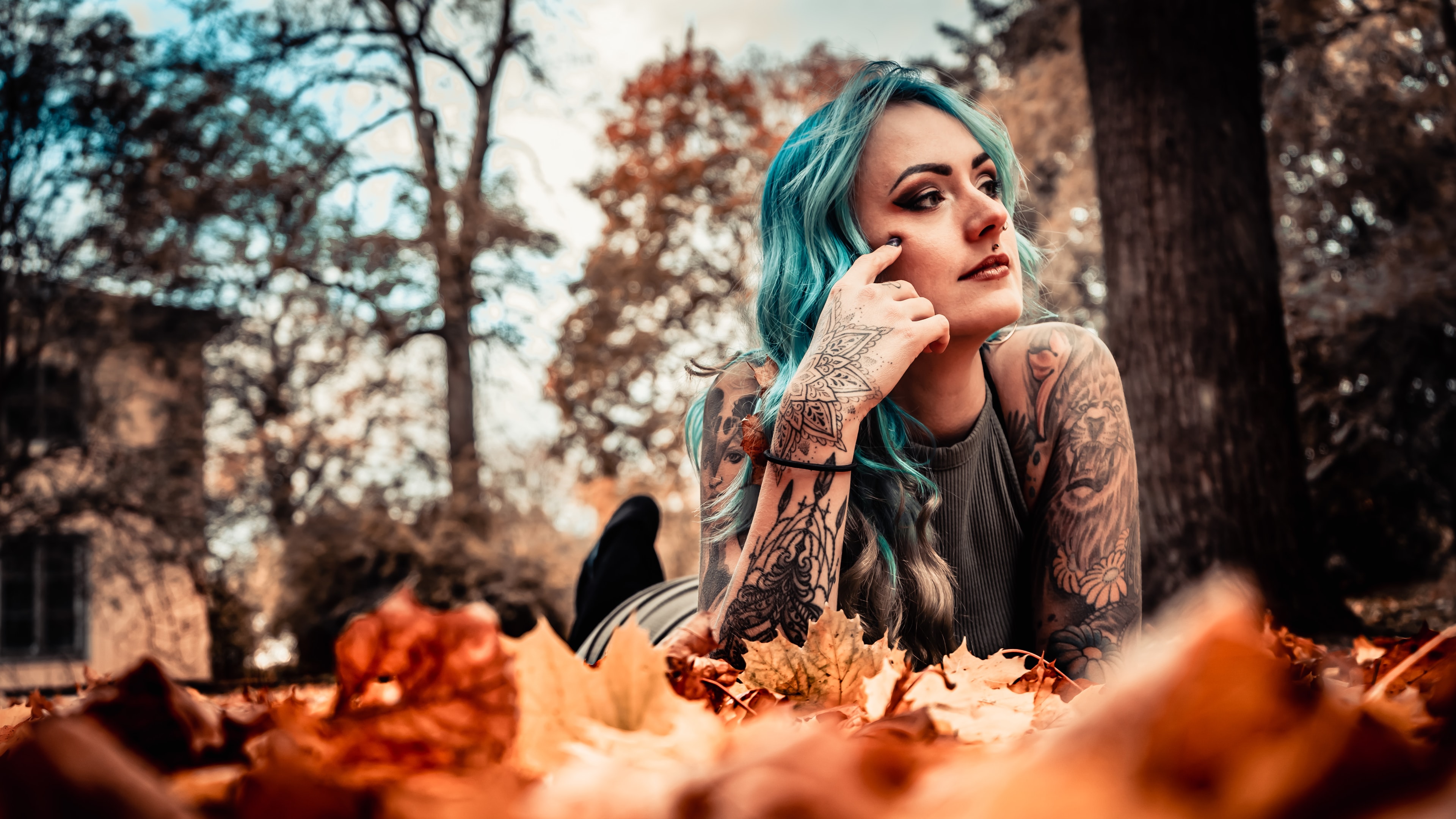 Forest Floor — Model Photography by Maxim Abusbaih