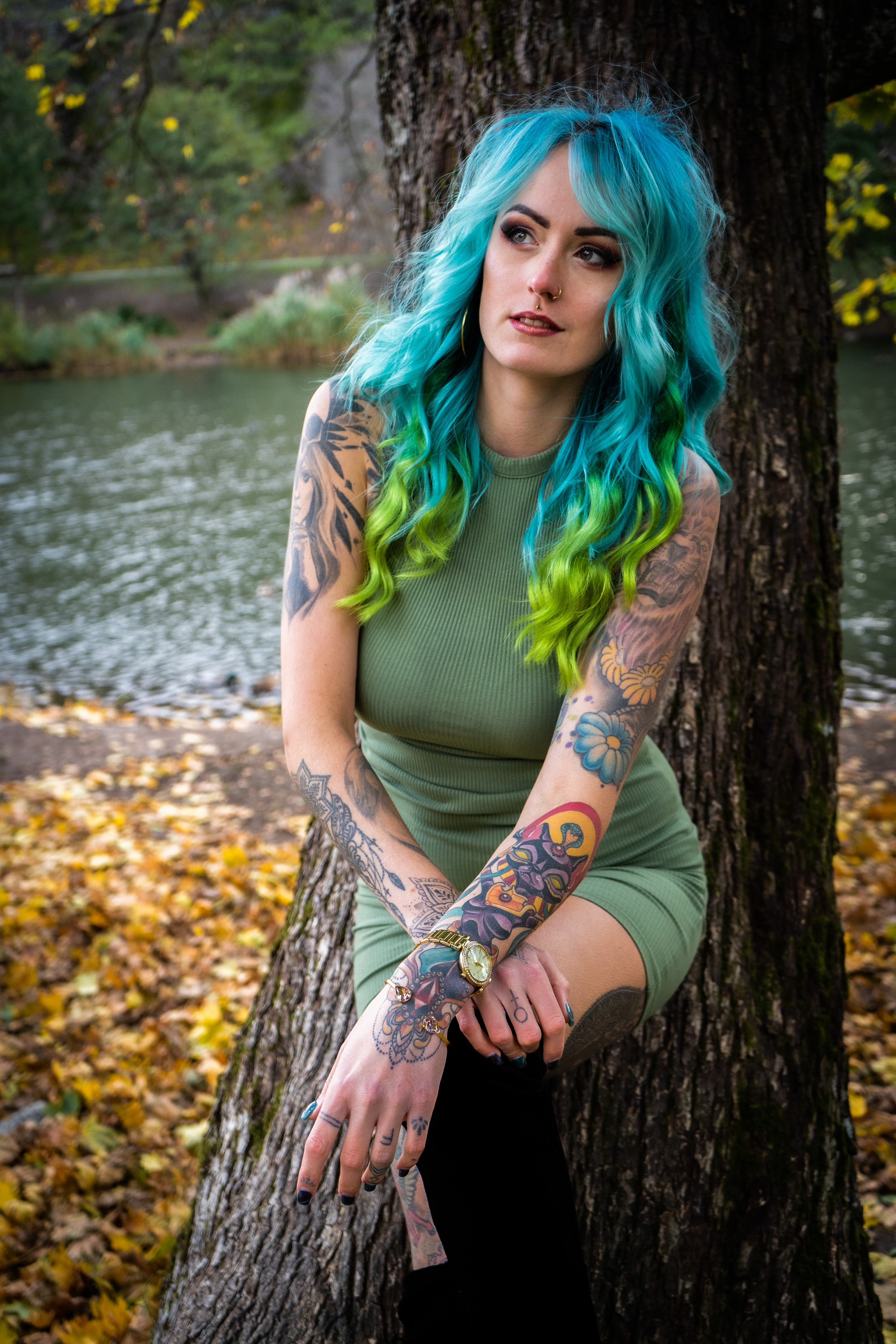 By the Lake — Model Photography by Maxim Abusbaih