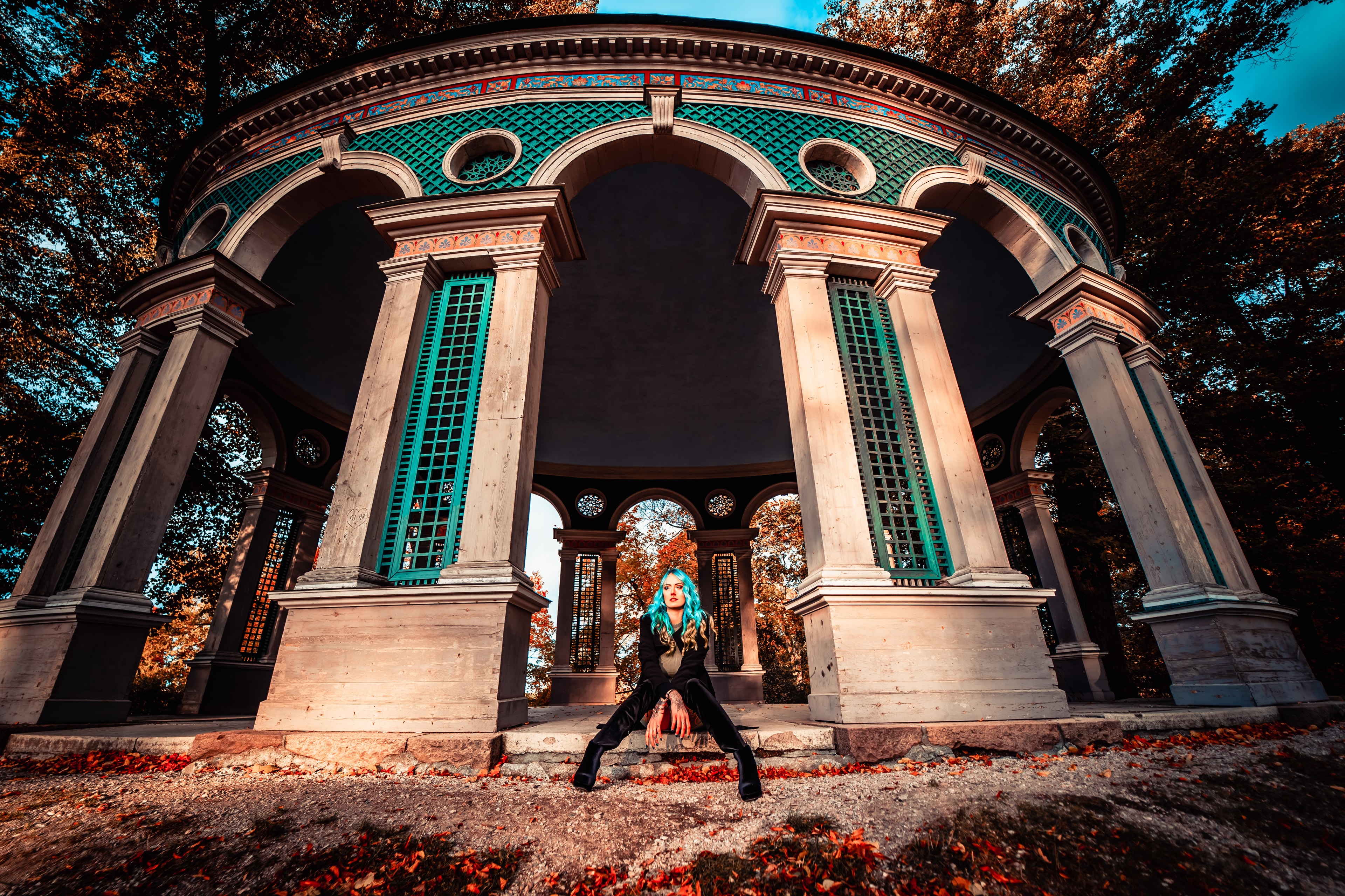 Grand Rotunda — Model Photography by Maxim Abusbaih