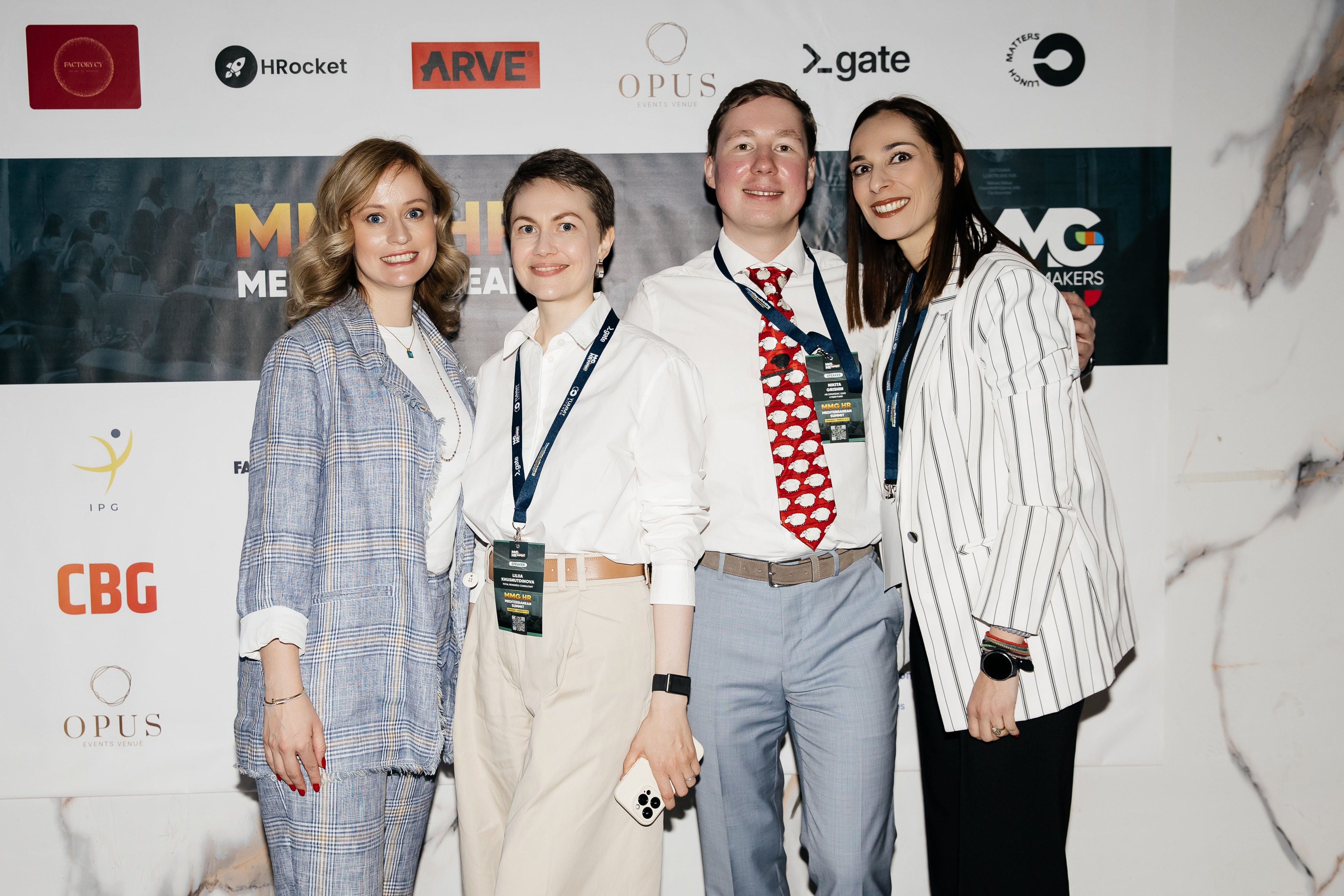 MMG HR Summit — Host on Stage