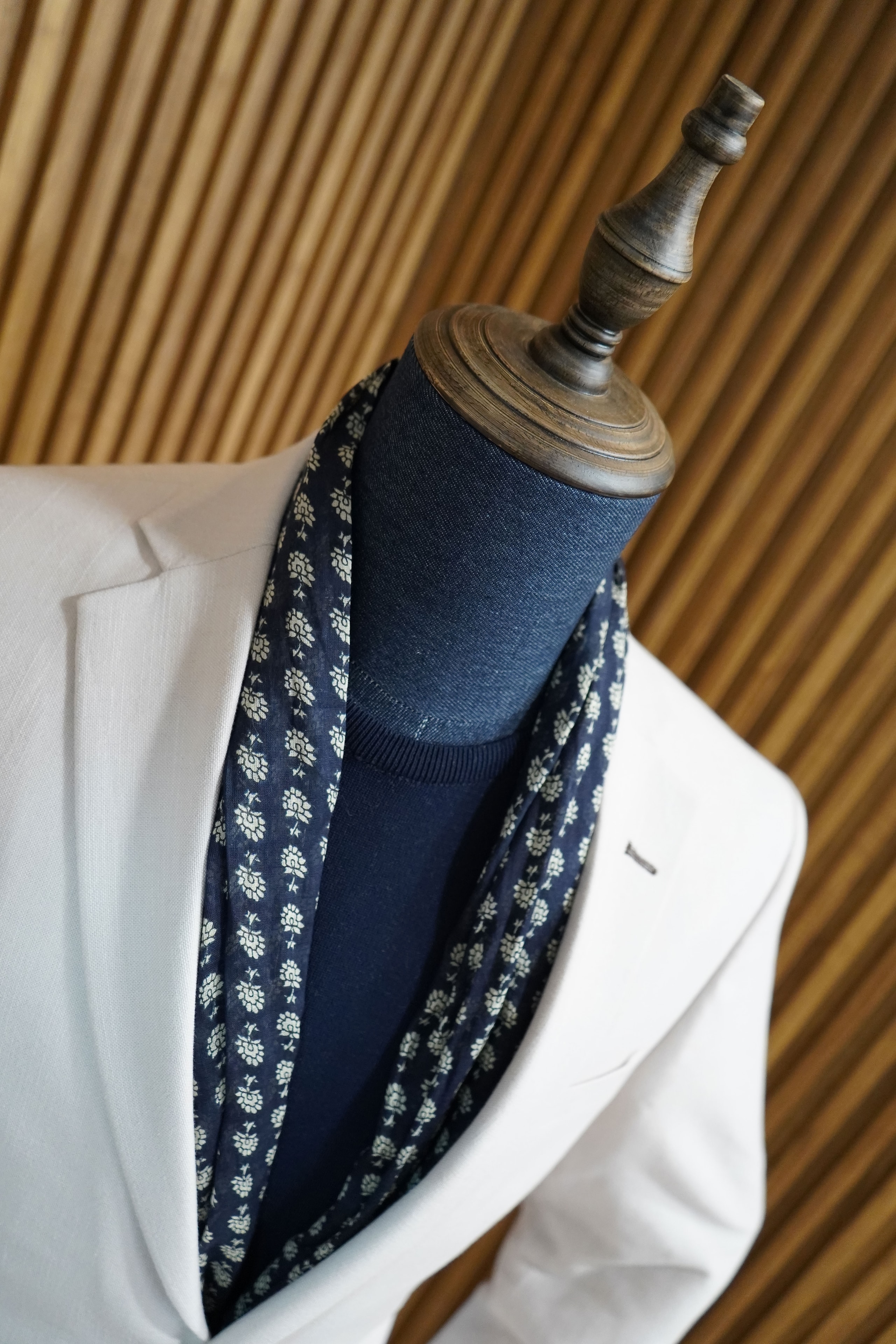 Men's Shop Cyprus — White Blazer Detail